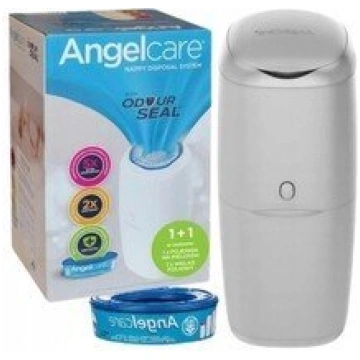 Autiņbiksīšu konteiners Angelcare Classic, pelēks