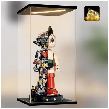 Acrylic Display Case with LED, Transparent Action 
