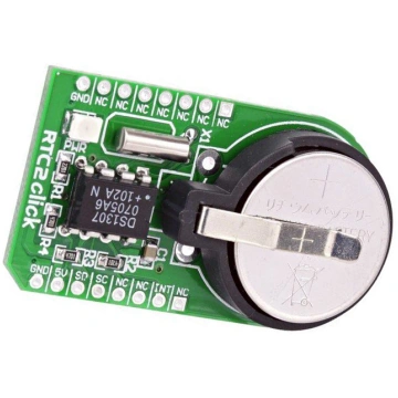 Click board; prototype board; Comp: DS1307; RTC; 5
