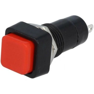 Switch: push-button; Pos: 2; SPST-NO; 3A/125VAC; O