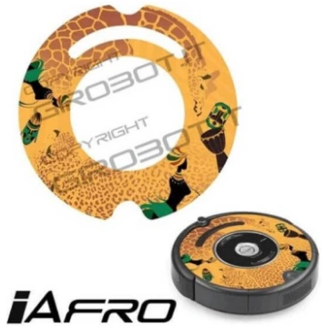 iCover - Decalcomania iAfro per iRobot Roomba 500-