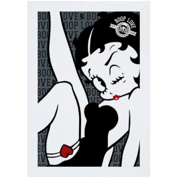 All+Every Betty Boop Love Lean & Wink A3 izdruka A