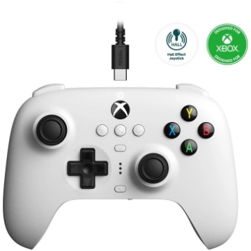 8BitDo Ultimate Wired Controller for Xbox | White