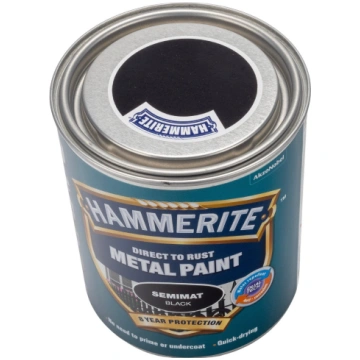 Hammerite Hammerite Silkemat - Sort - 750 ml. | 50