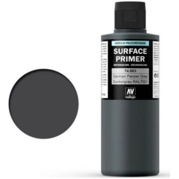 Vallejo Surface Primer German Panzer Grey - 200ml 