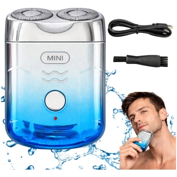 Mini USB bārdas skuveklis vīriešiem kabatas trimme