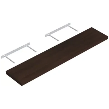 Sienas plaukts 235x1180x38mm wenge