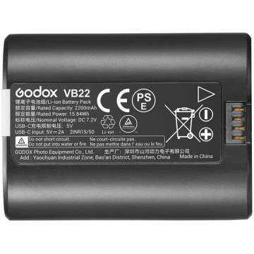 Godox battery VB-22 2200mAh V480/V1 Mid 6952344244