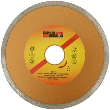 Dimanta griešanas disks KONNER 230mm, ar dzesēšanu