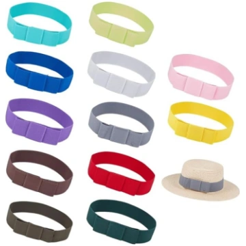 OLYCRAFT Stretchy Bow Hat Bands Stretchy Hat Band 
