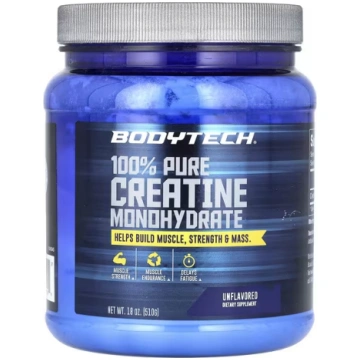 BodyTech, 100% Pure Creatine Monohydrate, Unflavor