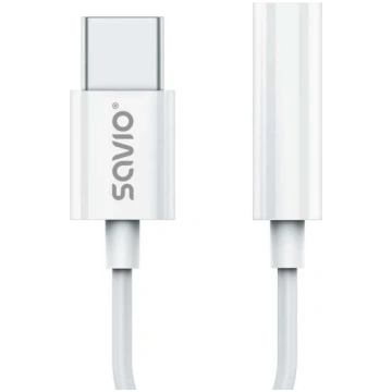 Adapteris Savio AK-51 USB Type-C Vīrietis, 3.5 mm 
