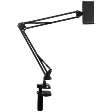 Puluz desk stand with phone/tablet holder (black)