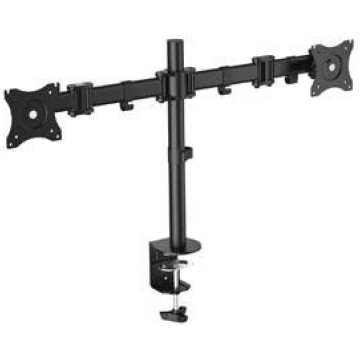Equip 13"-27" Articulating Dual Monitor Desk Mount
