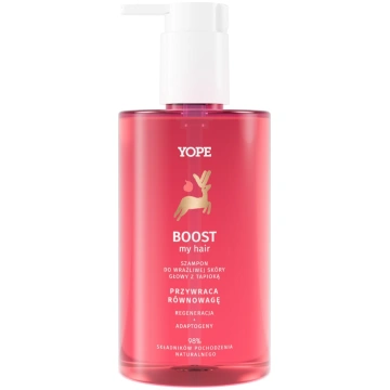 Yope_boost My Hair šampūns Jutīgai ādai Galvas Z T
