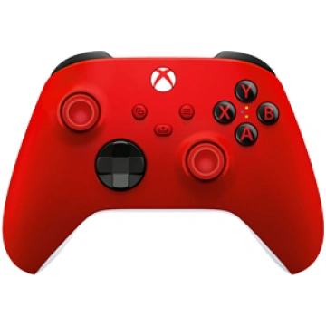 MICROSOFT Controller EP2-29936 / Xbox Red on White