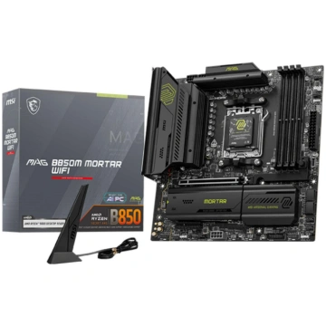Msi Mātesplate MAG B850M MORTAR WIFI, AMD AM5, DDR