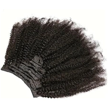 Afro Curly Clip in matu pagarinājumi, Brazīlijas c