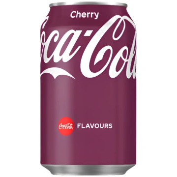 COCA-COLA Cherry gāzēts dzēriens, bundžā 330ml
