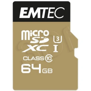 Emtec memory card microSDXC 64GB Class10 Speedin 9