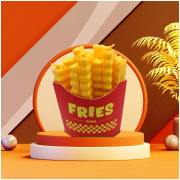 Mad Monkey - Shutter Clips French Fries 4260513723
