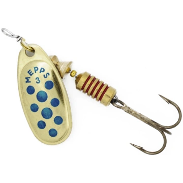 Mepps COMET-3 6,5g Gold/Blue Dots