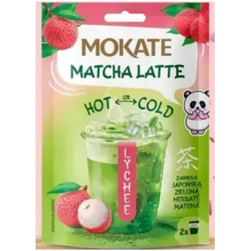 MOKATE Matcha Latte ar līčiju garšu, 40g