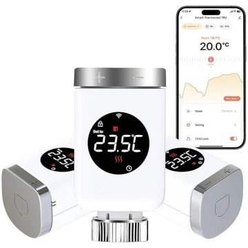SALCAR Smart Home Radiatoru termostats TRV801W 3 W