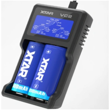 XTAR VC2 LCD Charger MAN#VC2