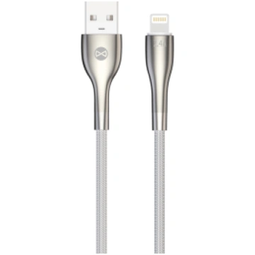 Forever Sleek cable USB - Lightning 1,0 m 2.4A whi