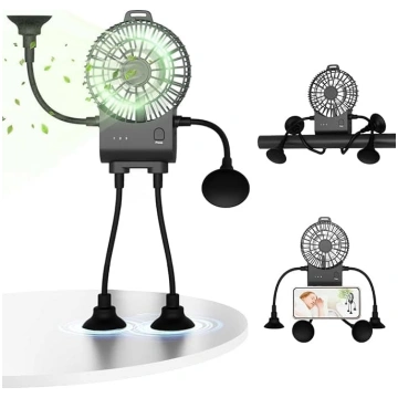 CNXMSY USB galda ventilators, smieklīgs robotizēts