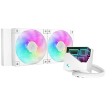 Deepcool Liquid CPU cooler LT240 WH ARGB Intel AMD
