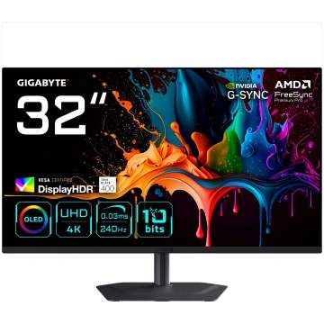 Gigabyte MO32U2 EK | 31.5 " | OLED | UHD | 240 Hz 