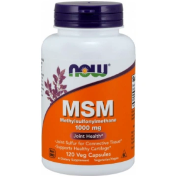 MSM 1000 mg Now Foods 120 vcaps