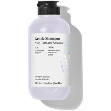 BACK.BAR maigs šampūns Nr.3 Auzas + Lavanda 250ml