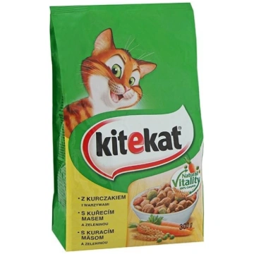 KITEKAT suché kuřecí a zelenina 0.3 kg