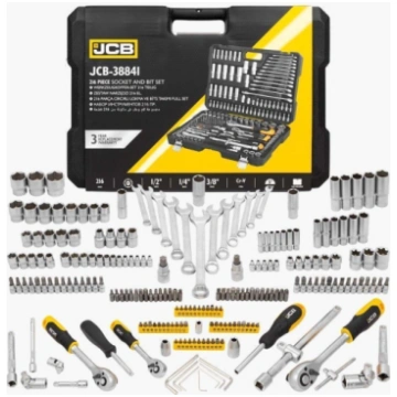 Instrumentu komplekts JCB 38841; 1/4""; 3/8""; 1/2