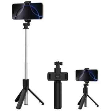 Devia Selfiju Nūjiņa Tripods ES083, melna
