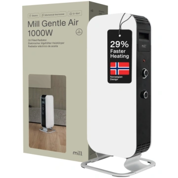 Eļļas sildītājs Mill AB-H1000MEC, 1000 W