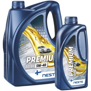 Motoreļļa Neste Premium A3/B4 5W-40 (4l+1l) Premiu