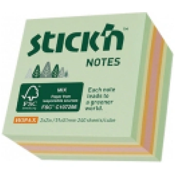 Līmlapiņu kubs StickN 21889 FSC 51x51mm 240 lapas,