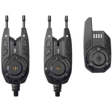 BITE ALARMS SET XTR CARP DISTANCE receiver + 2 ind