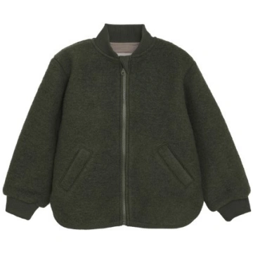 Huttelihut Kid - Bomber Jacket Wool W. Lining 2y-1