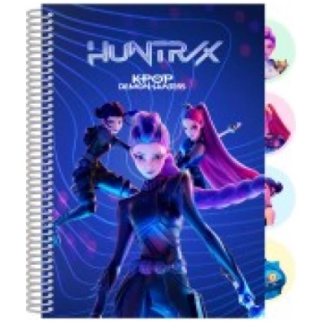 Safta KPop Demon Hunters A5 Notebook 21 x 15cm - K