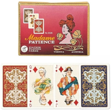 Kāršu spēle Piatnik Solitaire cards Madame — klasi