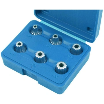 1/2" Dr. Bit socket set (SPLINE) 6pcs