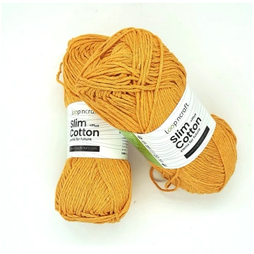Slim Yellow Recycled Cotton 100gr - 5 pezzi