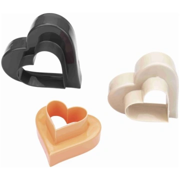 Kūku griezēji HEART 3gab. 8697950733007