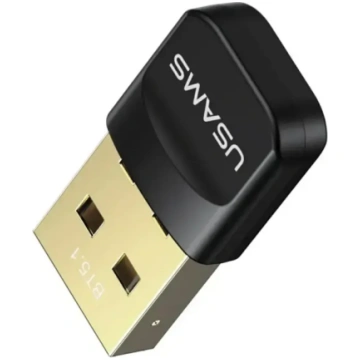 USAMS ZB321 USB Bluetooth 5.1 adapteris – melns