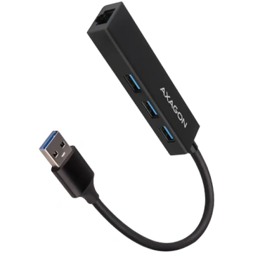 AXAGON HMA-GL3A 3x USB-A + GLAN, USB3.2 Gen 1 hub,